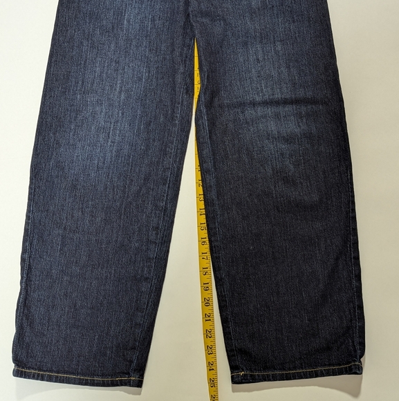 Pilcro the Column Straight Jeans Dark Wash Anthropologie